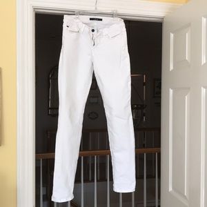 Joe’s Size 28 White Skinny Jeans